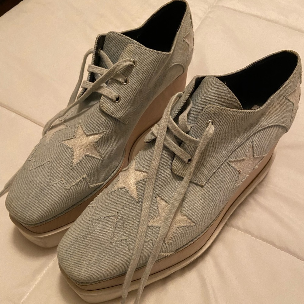 Stella Mcartney Elyse Platform Denim